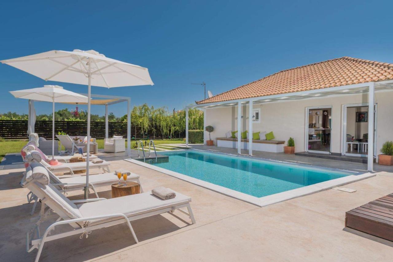 Madini Luxury Villa With Private Heated Pool Vanato Экстерьер фото