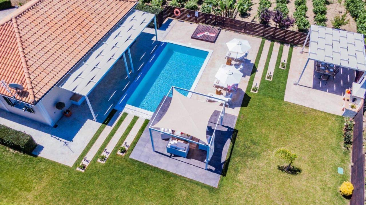 Madini Luxury Villa With Private Heated Pool Vanato Экстерьер фото