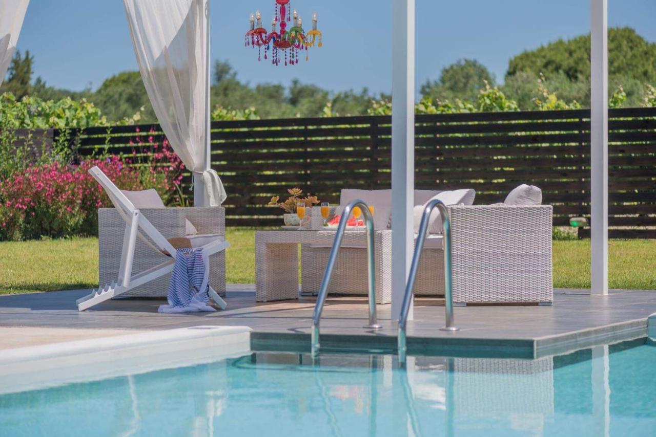 Madini Luxury Villa With Private Heated Pool Vanato Экстерьер фото